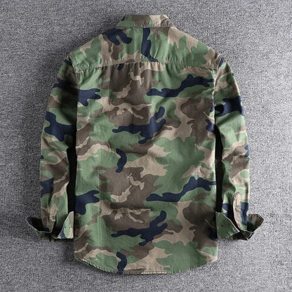 Paul | Camo Denim Shirt