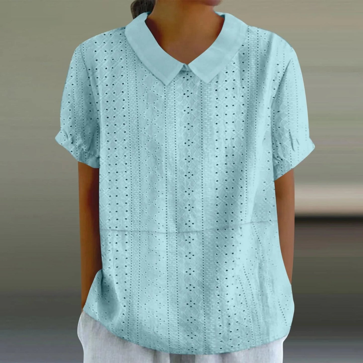 Karin | Vintage Katoenen Shirt