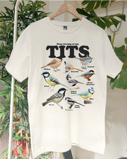 "Stop Staring At My Tits" Unisex T-Shirt