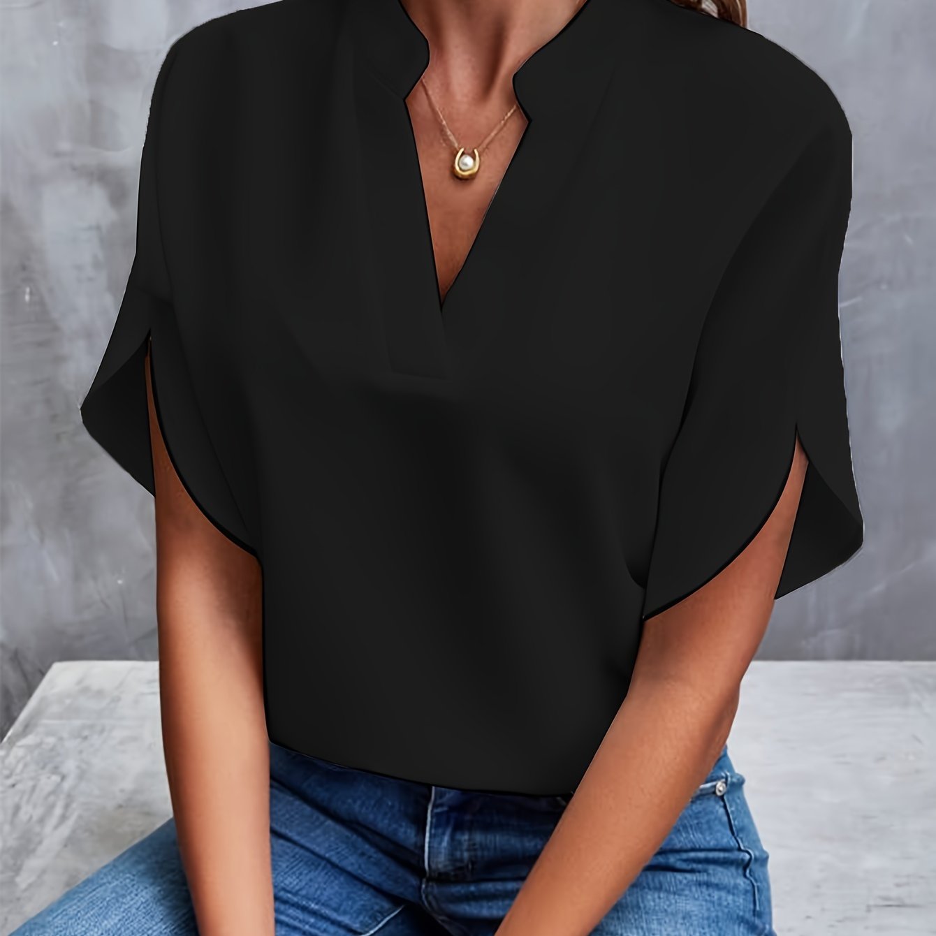 Noa | Flared Sleeve Blouse