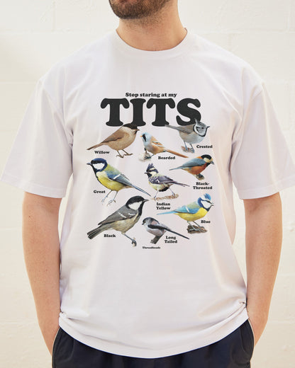 "Stop Staring At My Tits" Unisex T-Shirt